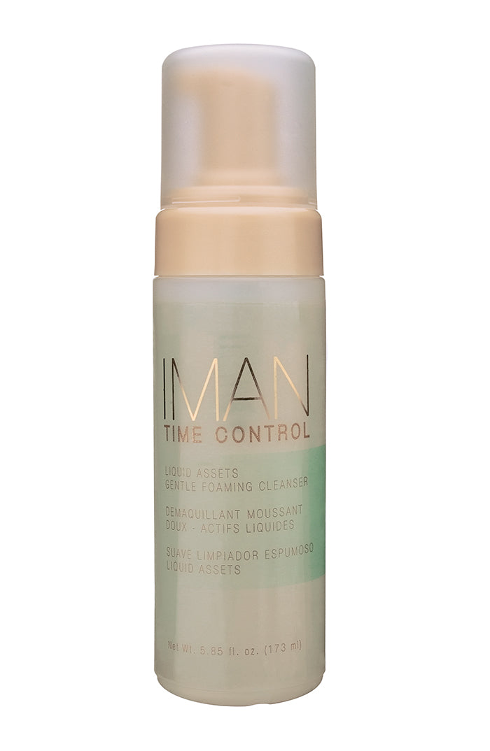 IMAN Time Control Liquid Assets Gentle Foaming Cleanser